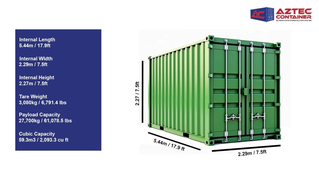 20 Foot Open Sided Storage