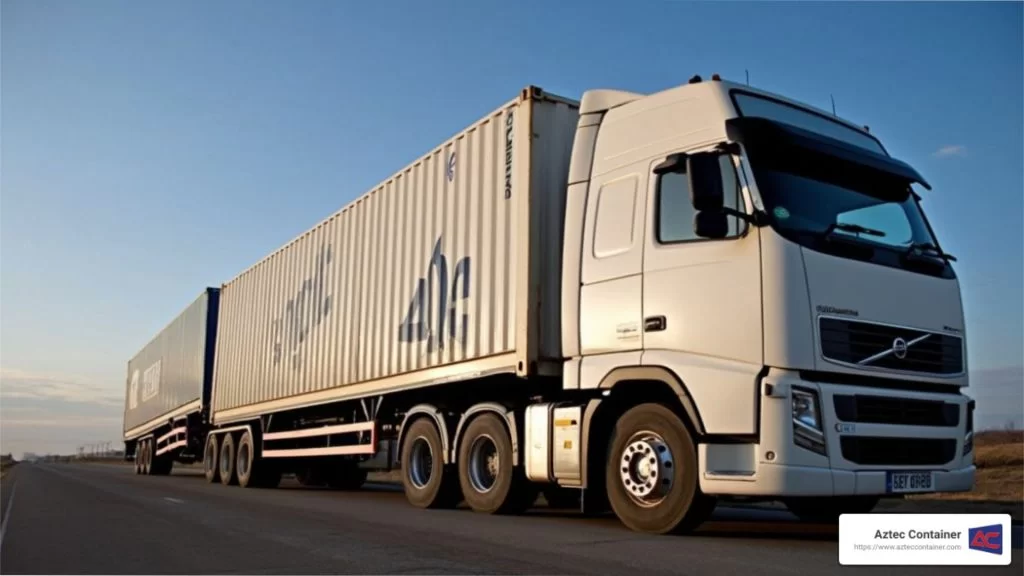 40 foot container delivery