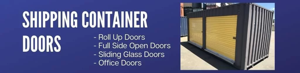 Shipping Containers with Doors