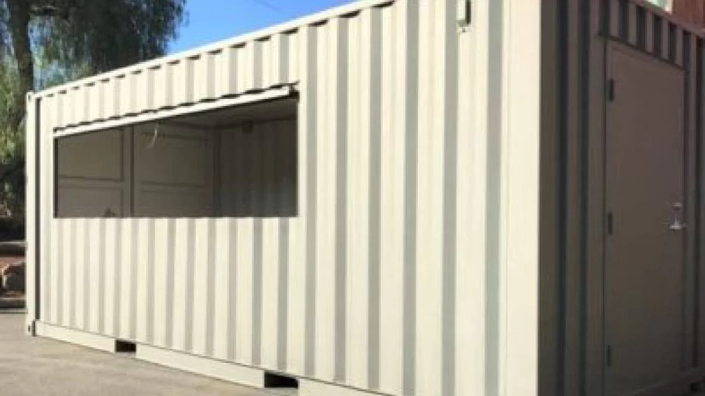 Concession Stands from Shipping Containers