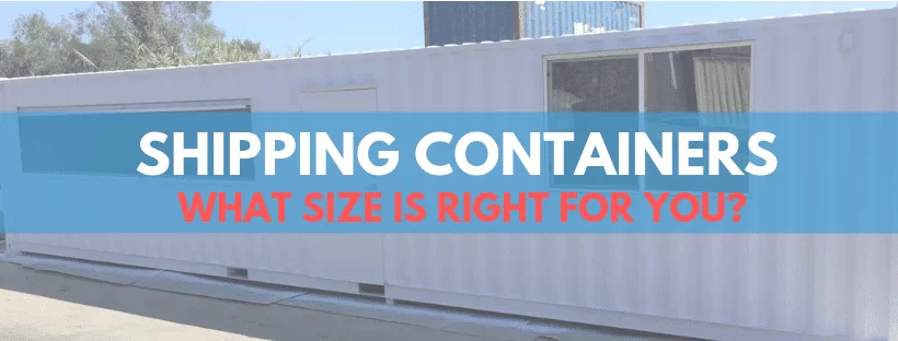 What Size Shipping Container Do I Need?