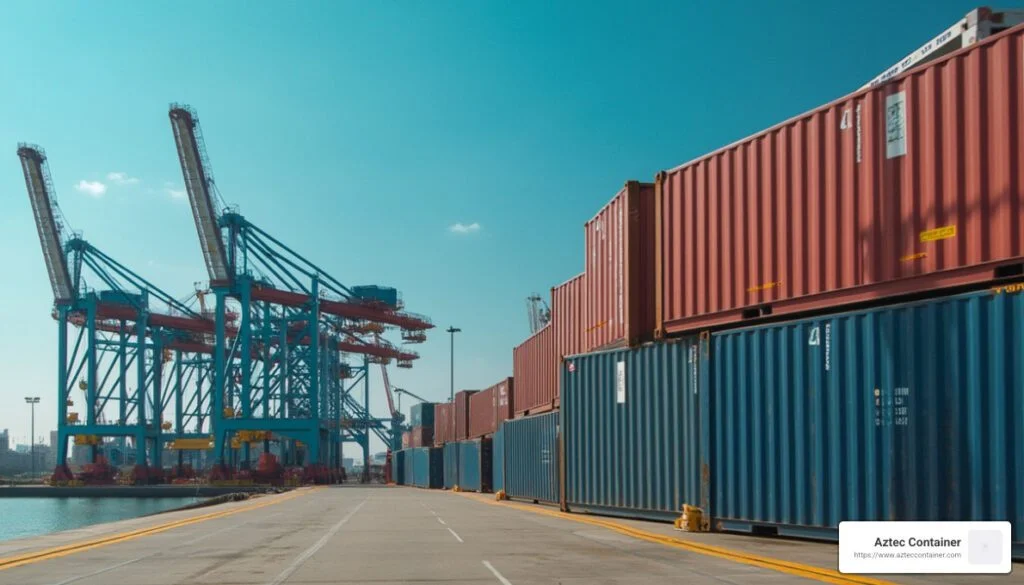 40 ft ocean container