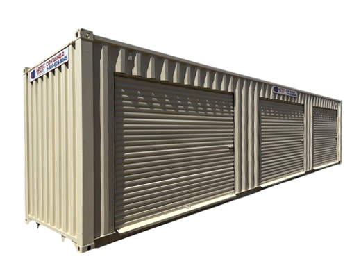 40 foot 3 door roll up