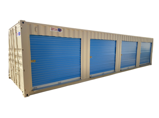 40 foot 4 door roll up container