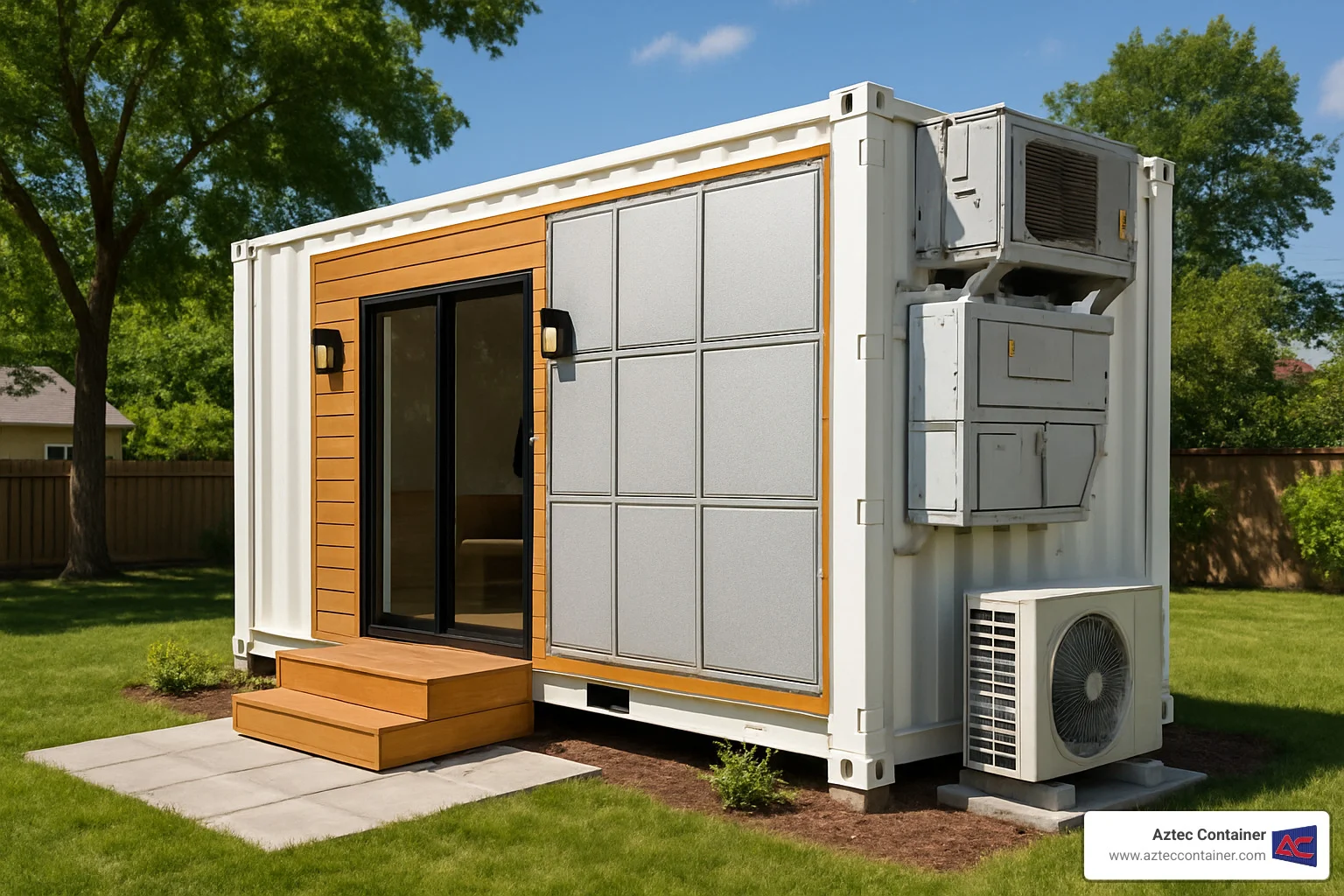refrigerated shipping container home