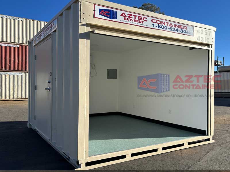 10 Foot Roll Up Door Containers