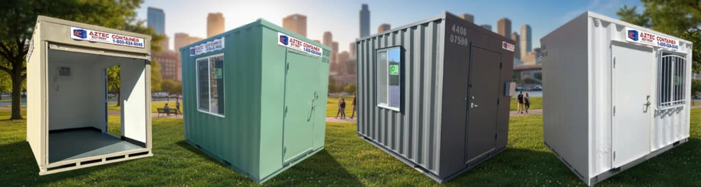 10 Foot Walk In Door Shipping Containers