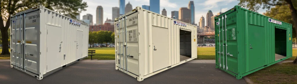 20 Foot Shipping Containers with Walk-In Doors