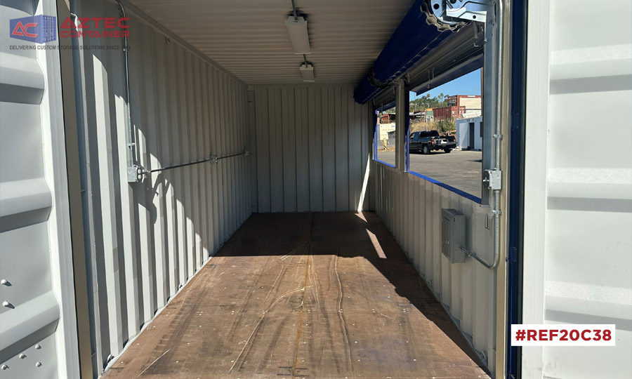 20 foot insulation container
