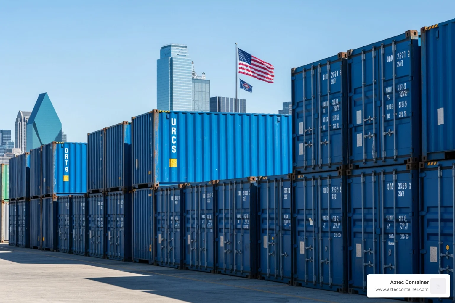shipping containers Dallas