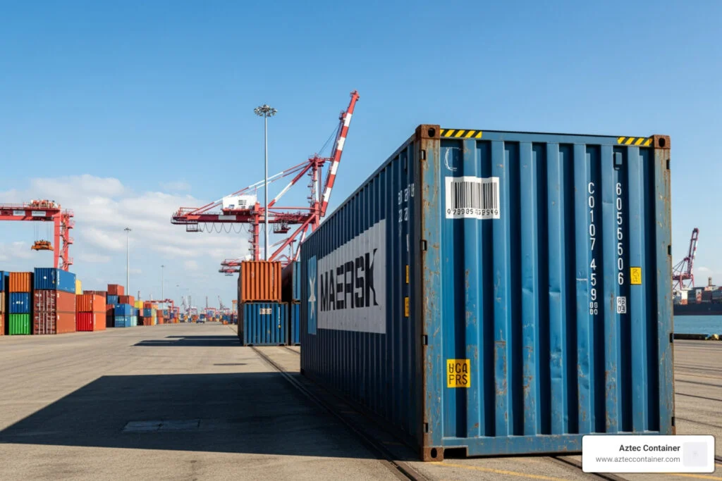 20 foot container capacity
