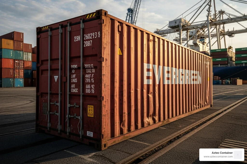 1x40 hc container dimensions