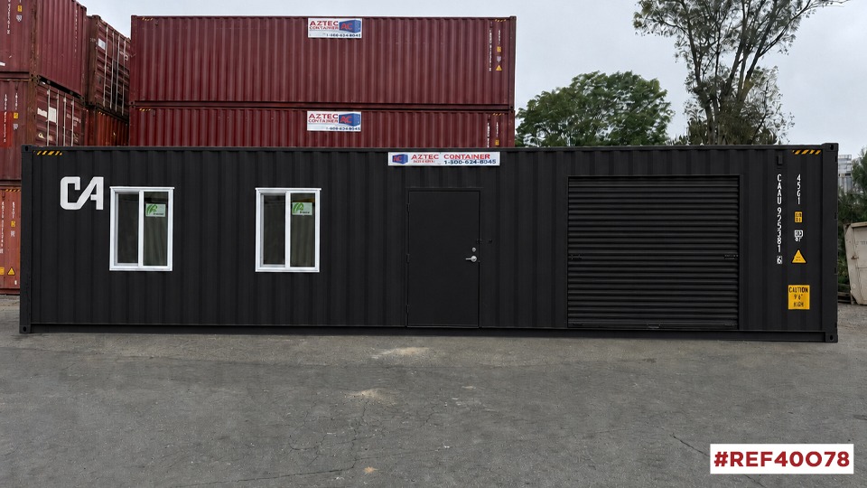 40 foot office shipping container
