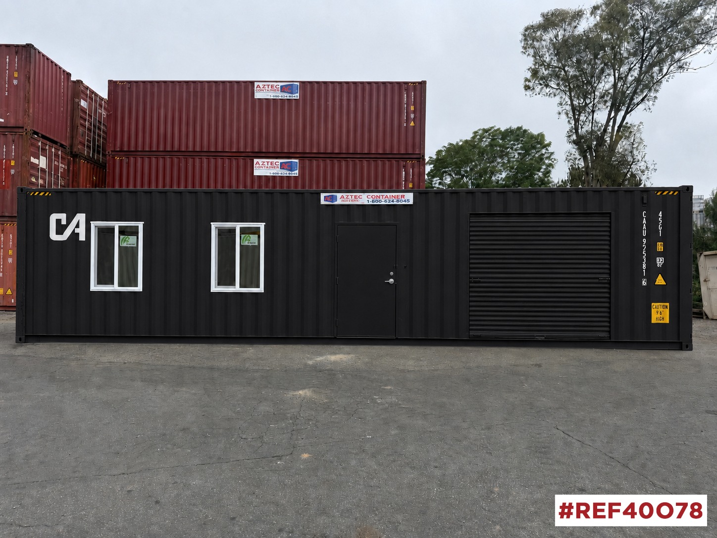 40 foot office shipping container