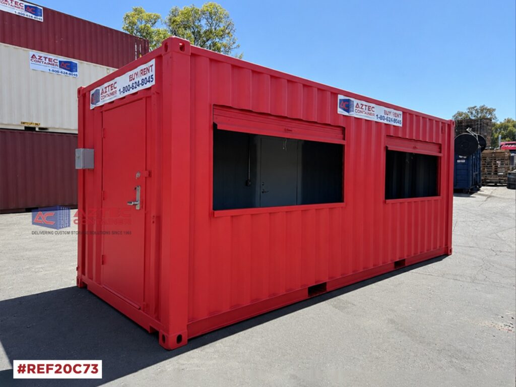 20 foot concession stand container for sale